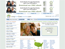 Tablet Screenshot of longtermcarelocators.com